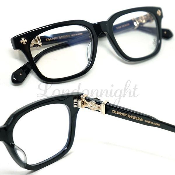 大人気!!新色!!クロムハーツ COX UCKER BK メガネ スーパーコピー