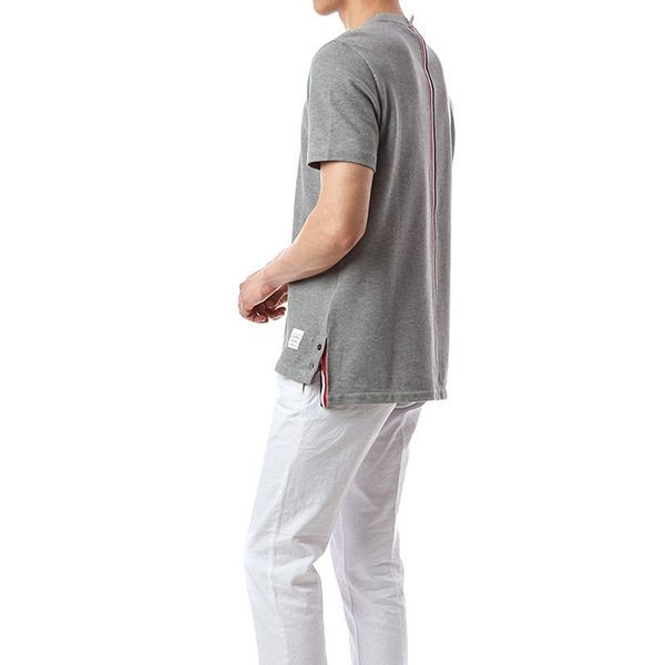 トム ブラウン 半袖Tシャツ 偽物 MJS056A 00050