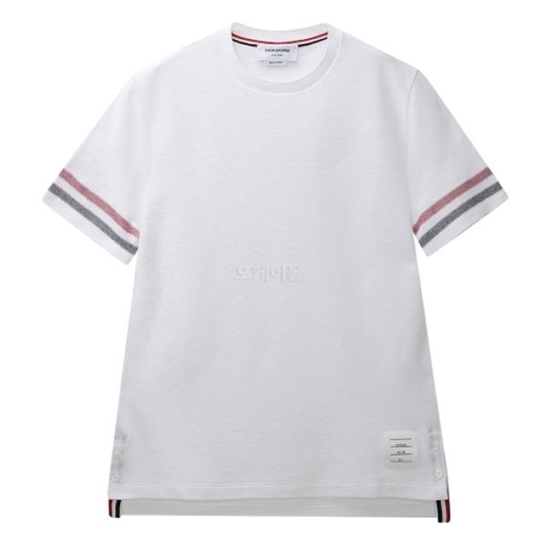 《超人気》トム・ブラウン コピー半袖ラウンドネックTシャツw23081902