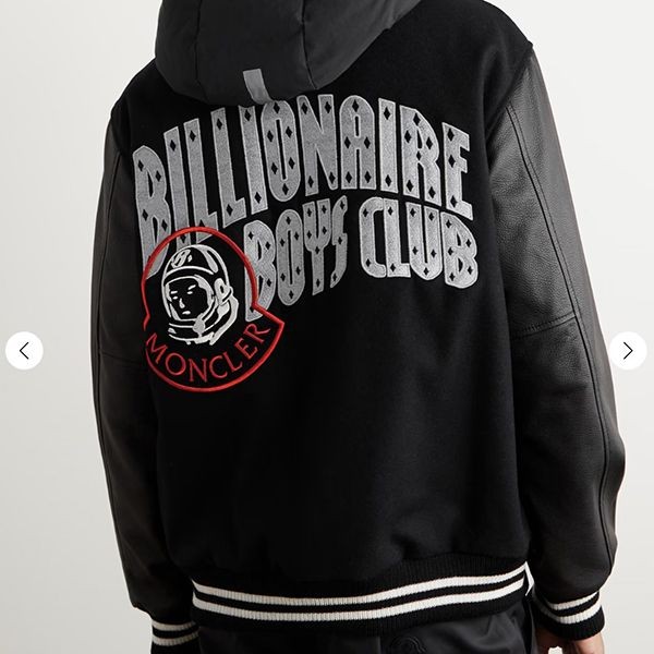 即発送モンクレール ジーニアス 偽物× BILLIONAIRE BOYS CLUB ダウンジャケット