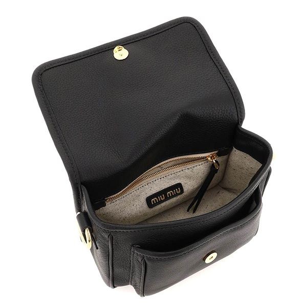 【VIPセールで入荷！】【ミュウミュウ】LEATHER CROSSBODY 偽物ショルダーバッグ10171