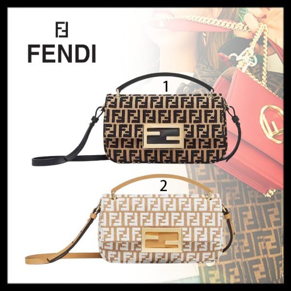 欲しい♡超限定♪フェンディ バゲット フォンポーチ FF ラフィア ポーチ バッグ コピー 2色 7AS142AQ19F0VPJ