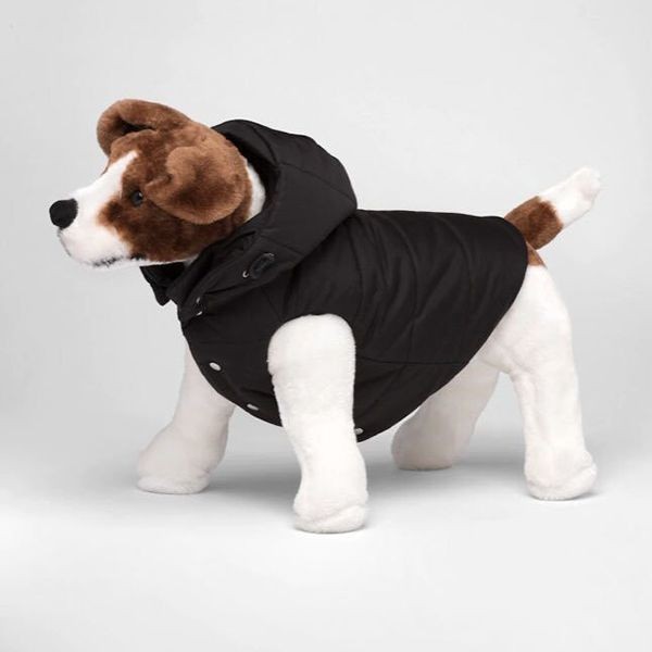 完売前に！プラダ ペット服 コピーフード付きナイロンフグ犬コート 2YX005