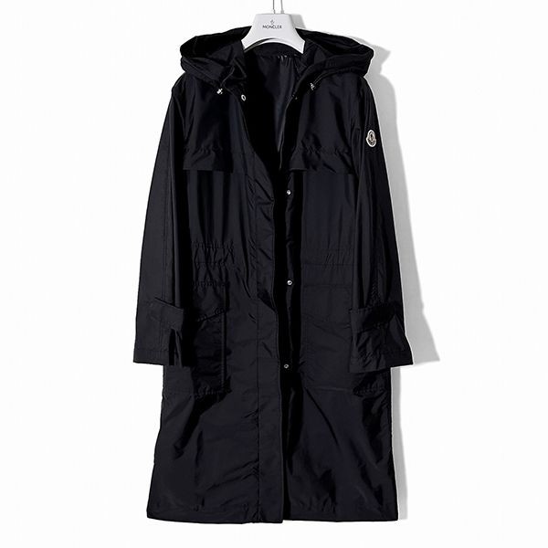 送料込追跡有モンクレール HIENGU BLACK ナイロンコート 偽物1C00038