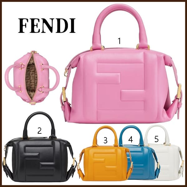 【関税・送料込】フェンディ 偽物 FF キューブ 3WAY ショルダー ミニバッグ 本革レザー 5色 8BS089AQEOF0KUR