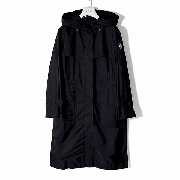 送料込追跡有モンクレール HIENGU BLACK ナイロンコート 偽物1C00038