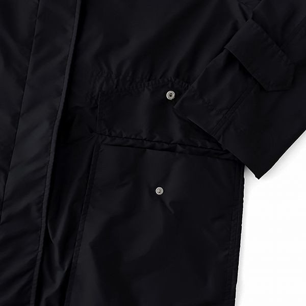 送料込追跡有モンクレール HIENGU BLACK ナイロンコート 偽物1C00038