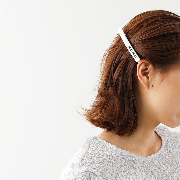 ミュウミュウ バレッタ スーパーコピー ロゴ ヘアアクセサリー 5IF125 2F8O