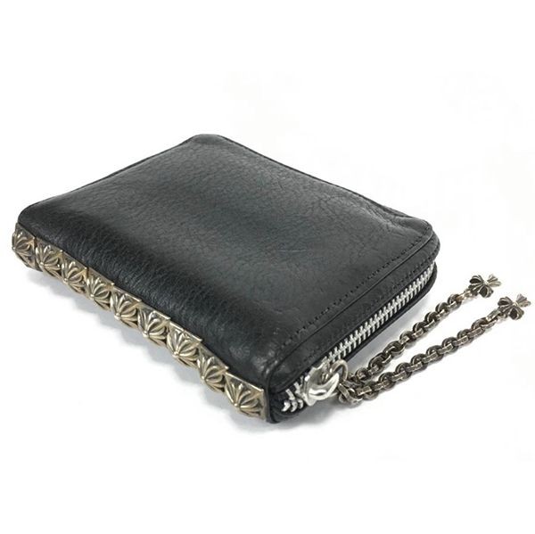 激安クロムハーツ 偽物 財布 WLT 3 SIDE ZIP ヘビーレザー ch121510