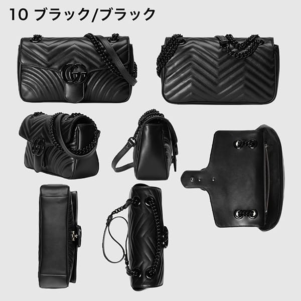 超希少！グッチ GGマーモント キルティング ショルダーバッグ 偽物 11色 443497 DTDIT 1000