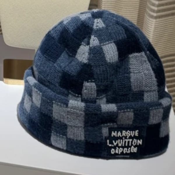 大人気！ルイヴィトン ニット帽 ビーニー 偽物 ダモフラージュ 2色 M7368A