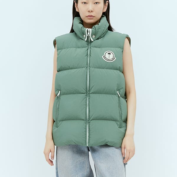 8 モンクレール 偽物 PALM ANGELS コラボ Rodmar ダウンジレ ベスト mkl006