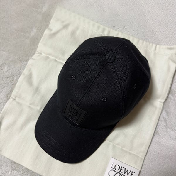 ロエベ 偽物 patch cap in canvas ベースボールキャップ 2色 lyw22341