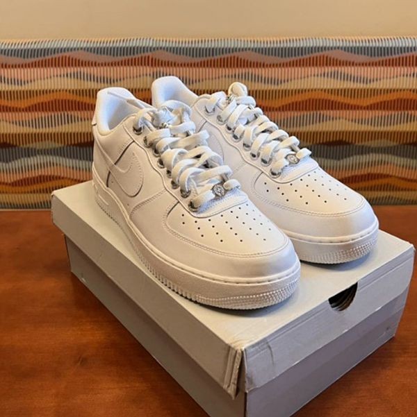 便利でクロムハーツ ナイキ エアーホース1 コピーホワイト コラボ AIRFORCE 1 スニーカー エアージョーダン Jordan321