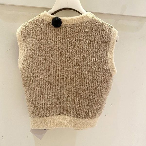 完売必至[ロエベ]アナグラム 偽物Vest in cotton blendアナグラムベストS359Y14KDI