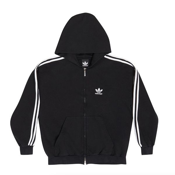 【ブティック】コムドット着用/コラボバレンシアガ × アディダス ジップパーカーコピー723754T