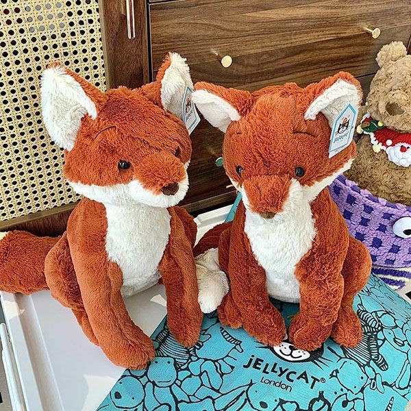 Jellycat ジェリーキャット キツネ 動物 ぬいぐるみ 玩具w24043016