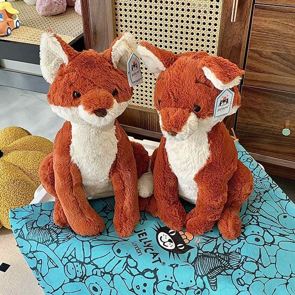 Jellycat ジェリーキャット キツネ 動物 ぬいぐるみ 玩具w24043016