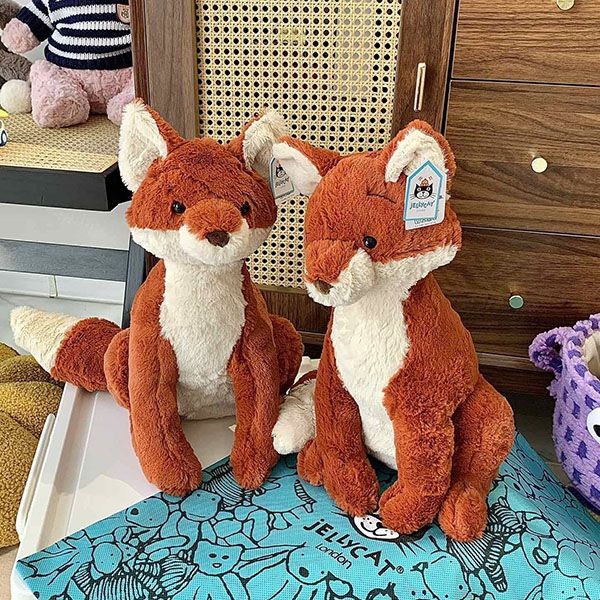 Jellycat ジェリーキャット キツネ 動物 ぬいぐるみ 玩具w24043016