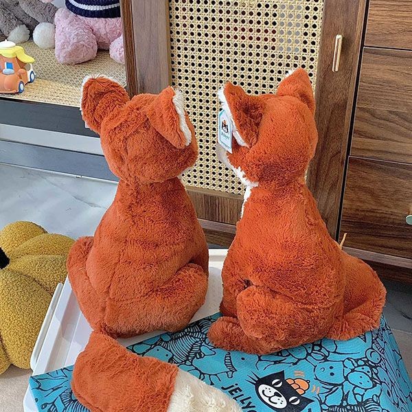 Jellycat ジェリーキャット キツネ 動物 ぬいぐるみ 玩具w24043016