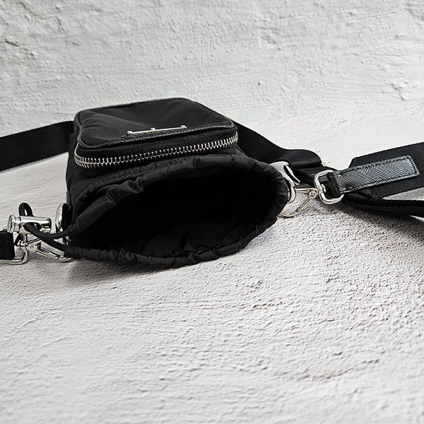 プラダ★Re-Nylon スマホケース 偽物ショルダーバッグ★pd04061