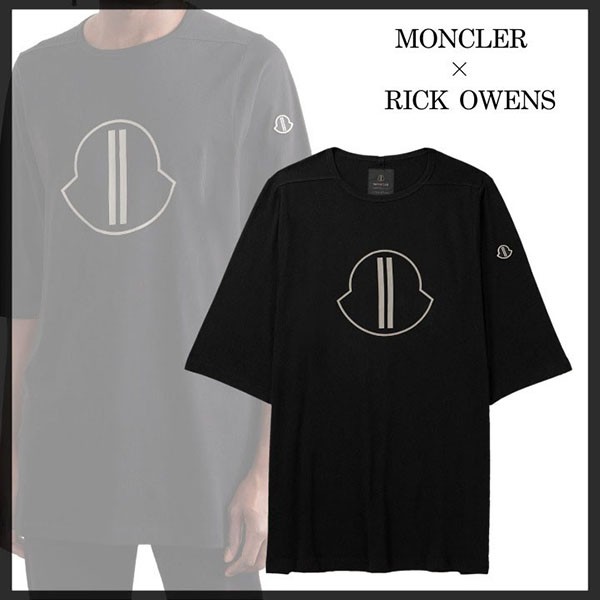 モンクレール×リックオウエンス◆人気コラボ 半袖Tシャツ w24051602