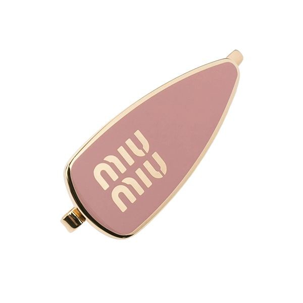 ミュウミュウ エナメルメタル ヘアクリップ スーパーコピーmiu5211