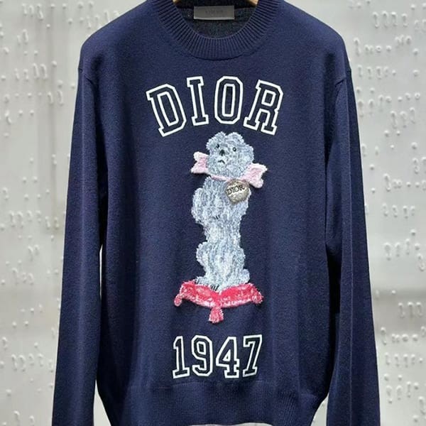[通販]ディオール ロゴ入り Bobby セーター 偽物 2色 483M645AT460_C580