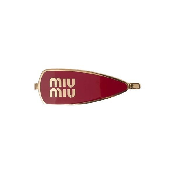ミュウミュウ エナメルメタル ヘアクリップ スーパーコピーmiu5211