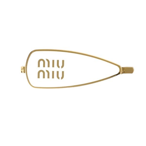 ミュウミュウ エナメルメタル ヘアクリップ スーパーコピーmiu5211