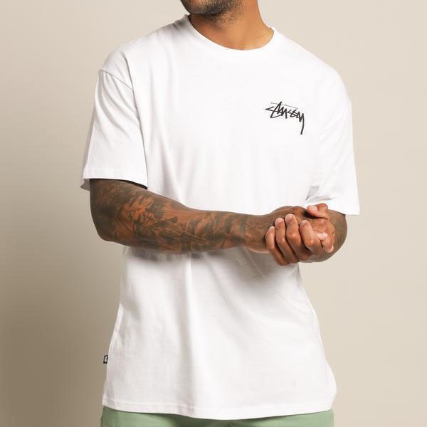 ステューシー ダイス tシャツ 偽物 FUZZY DICE TEE 半袖