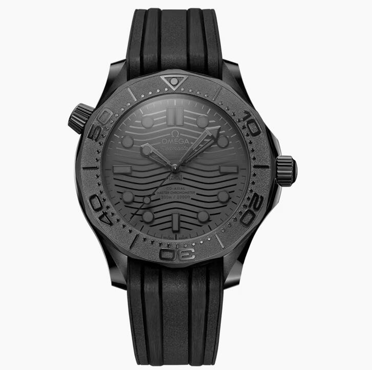 オメガ シーマスター ダイバー 300M コーアクシャル マスタークロノメーター 210.92.44.20.01.003 SSxラバー AT 黒文字盤