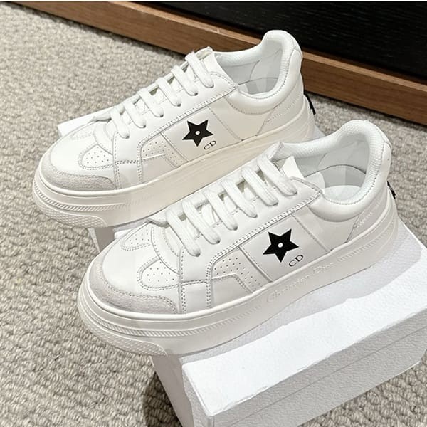 定番ディオール 偽物 Star プラットフォームスニーカー 厚底 2色 KCK413CLD_S19W