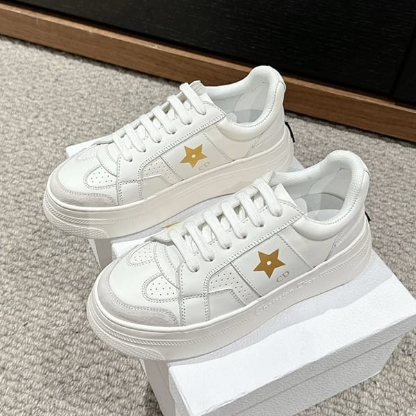 定番ディオール 偽物 Star プラットフォームスニーカー 厚底 2色 KCK413CLD_S19W