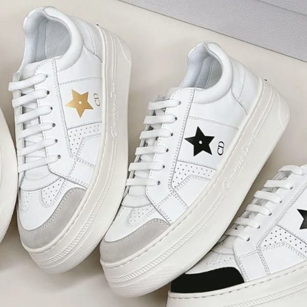定番ディオール 偽物 Star プラットフォームスニーカー 厚底 2色 KCK413CLD_S19W