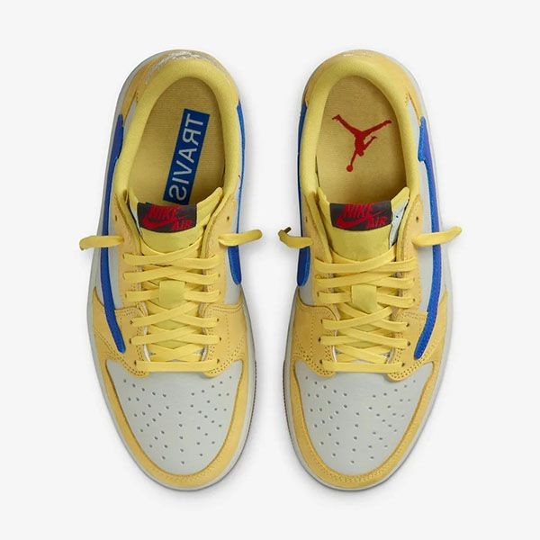上品高見え■トラヴィス カナリー 偽物 x ナイキ jordan 1 retro low  dz4137-700