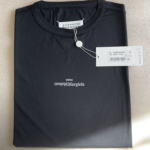 セール新作マルジェラ tシャツ n級品 レギュラーフィットコットンロゴ tシャツ s30gc0701s22816900