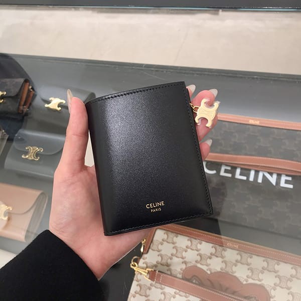 追跡付きで安心届けセリーヌ コンパクトウォレット トリオンフ 財布 n級品2色 10m103frj.38no