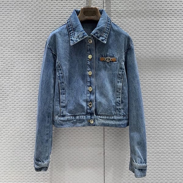 ルイヴィトン lvサークルタブデニムジャケット コピー 1afywp