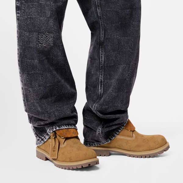 ルイヴィトン x timberland☆アンクルブーツ 6-in 1ad72t