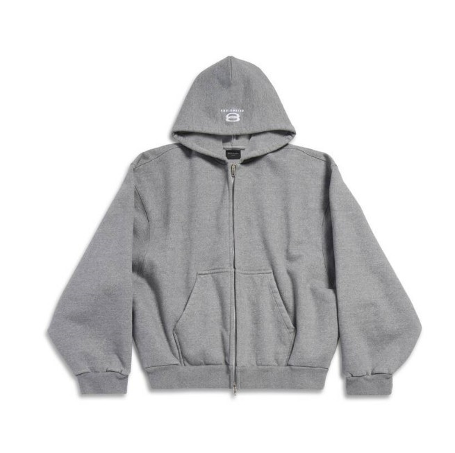 バレンシアガ パーカー UNITY SPORTS ICON BOXY ジップアップ HOODIE 787354TQVD59034