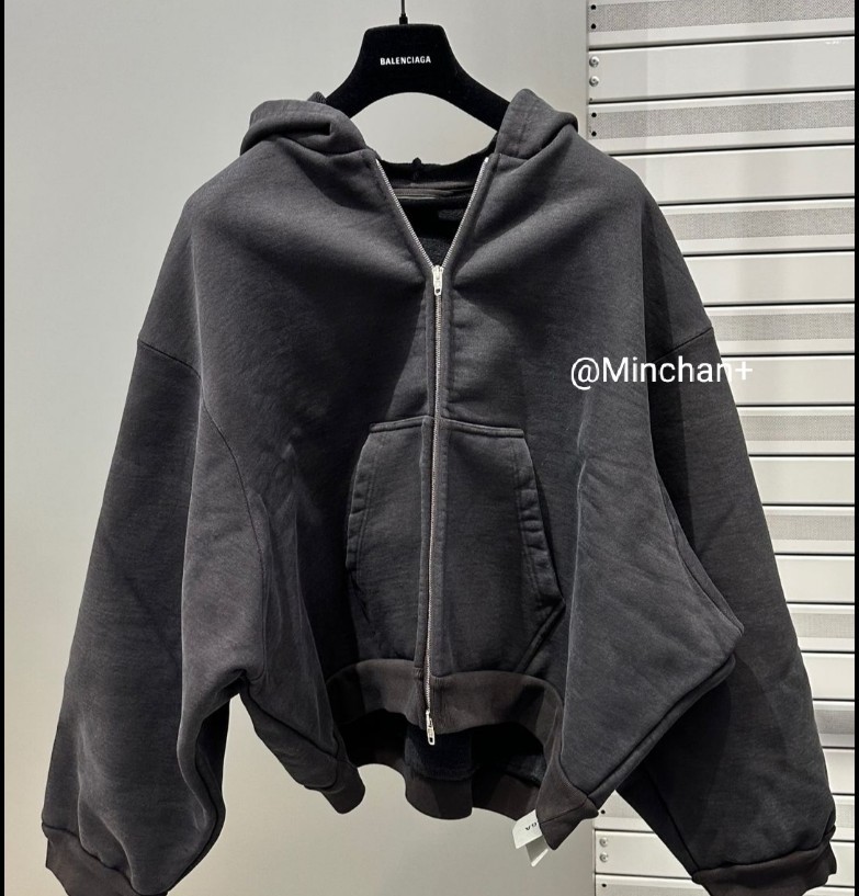 バレンシアガ パーカー UNITY SPORTS ICON BOXY ジップアップ HOODIE 787354TQVD59034