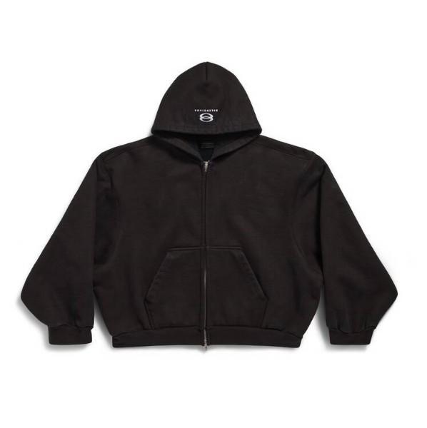 バレンシアガ パーカー UNITY SPORTS ICON BOXY ジップアップ HOODIE 787354TQVD59034