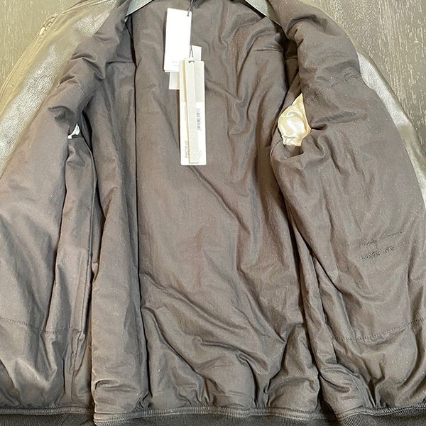 リックオウエンス ラムレザー ボンバージャケット 48 偽物 ru02c7789lnv
