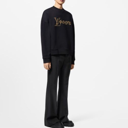 人気No1【スタッズで差をつける】ルイヴィトン★cotton スウェット 偽物 1afjh8