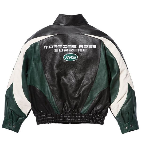【シュプリーム martine rose コピー】leather jacket レザージャケット 1105