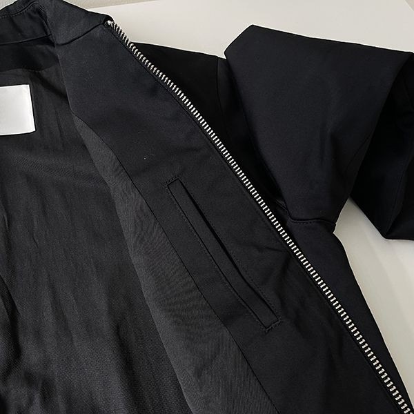 アミパリス■ハートロゴ ジップジャケット 偽物 Black 1224