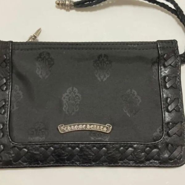 欲しい♡超限定♪クロムハーツ コインケース 偽物 チェンジパース ストラップ付き 121813
