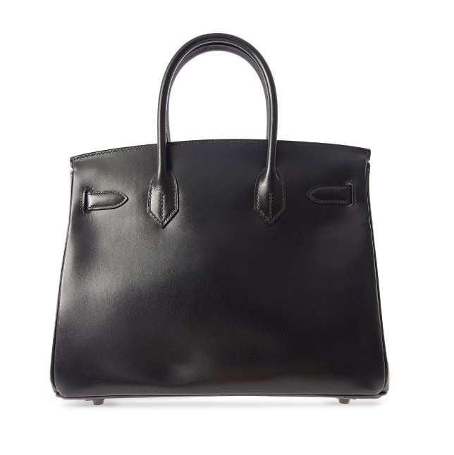 エルメス バーキン30 ハンドバッグ 35cm ソー ブラック 24122801