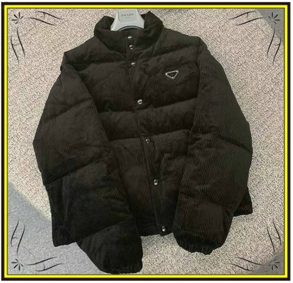 【セールで奇跡の入荷！】プラダ Re-Nylon コーデュロイ ダウンジャケット SGC692_13YO_F0002_S_OOO